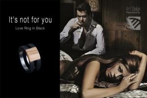 Love Ring in Black